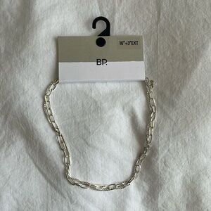 BP paper clip chain necklace NEW